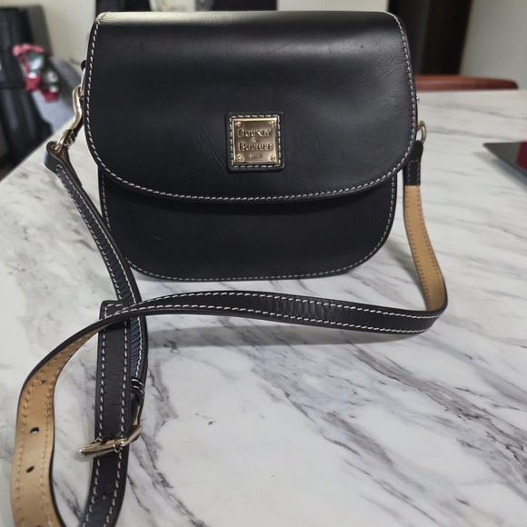 Dooney & Bourke Black Leather Crossbody Bag - Picture 10 of 14